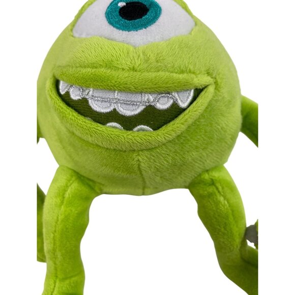 Pixar Disney Monsters University Mike Wazowski Plush 8" Hat & Braces - Picture 3 of 12